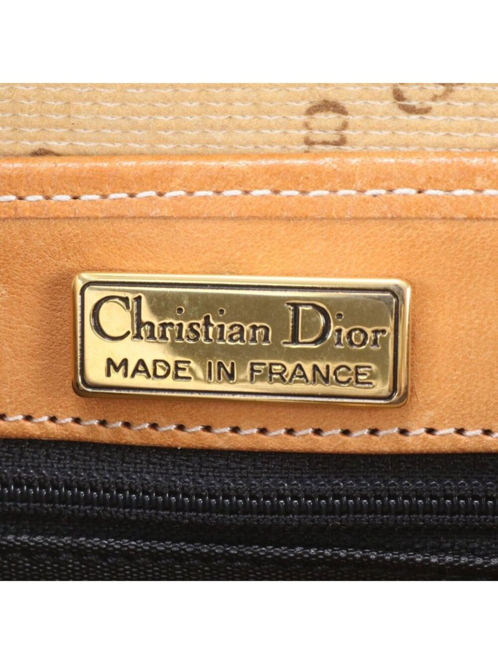Dior Vintage Leather Shoulder Bag Crossbody Black - Picture 8 of 8